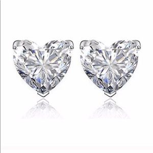 Swarovski Elements Heart Earrings